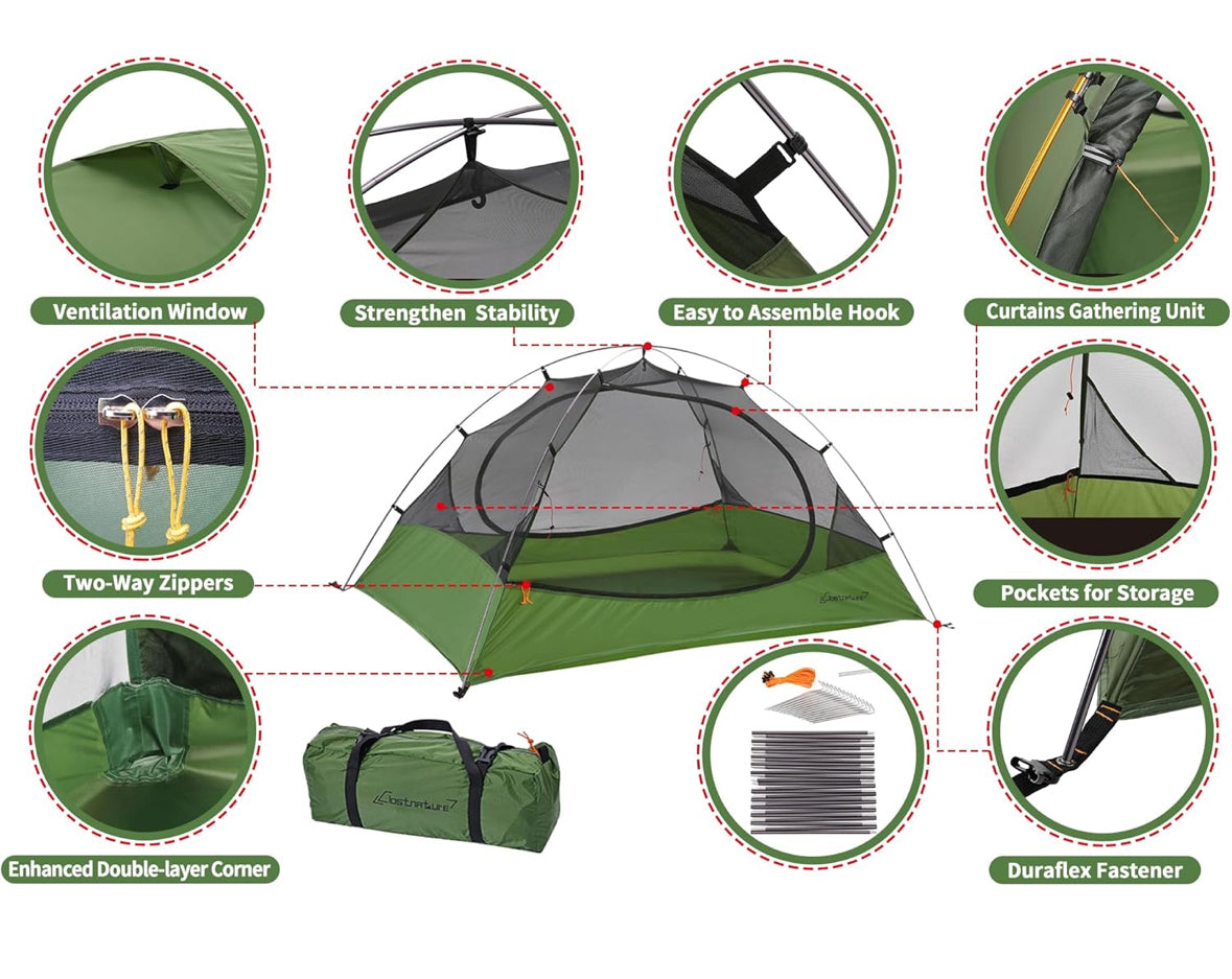 Ultralight backpacking Tent